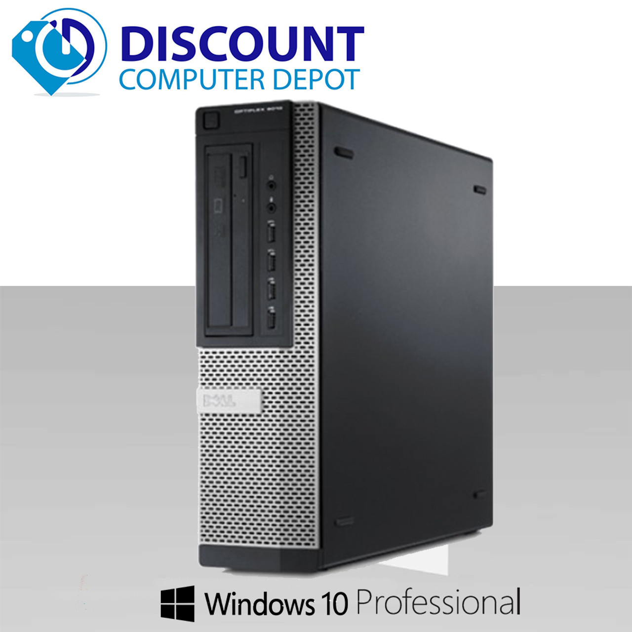 Dell Optiplex 7010 Windows 10 Pro Desktop Computer PC Intel i3 3.3